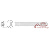 Conjunto de 10 parafusos de cabeça de cilindro M11x1.5x100mm para Golf 1/2/3