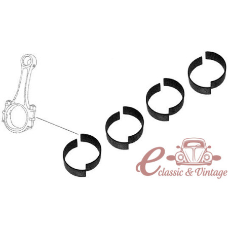 Rolamentos da biela 0,75