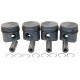 kit piston, segments et goupilles standard, 79.51mm golf 11/91 1.9TD