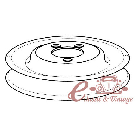 Politja de la bomba d'aigua per a Golf 2 16S Gti (vehicle amb aire condicionat)