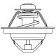 Termòstat 87 ° C T3 8 / 82-7 / 92 1.9-2.1