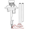 Solex 2 / 87-7 / 92 1.3 cápsula pull-down do carburador
