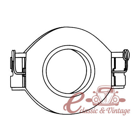 Clutch bearing for Golf 2 and 3 9/85-7/95