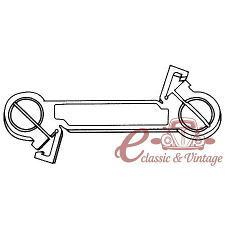Golf 2 4-speed mechanical transmission selection connecting rod 8/83-10/91