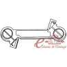 Golf 2 4-speed mechanical transmission selection connecting rod 8/83-10/91