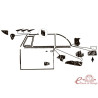 Rubber rear deflector closing plates 73-79 2 units