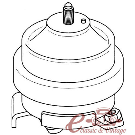 Silentbloc engine support 8/88-10/91 1.8-2.0