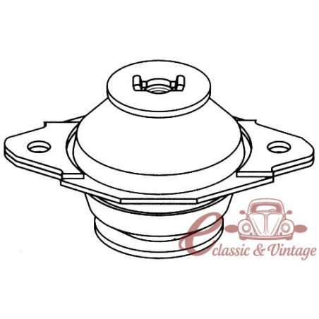 Silentbloc rear left engine support 8/83-9/97 1.0-1.6