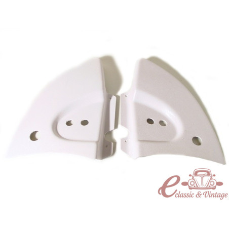 Set de dos carcasses blancs cabriolet 8 / 67-