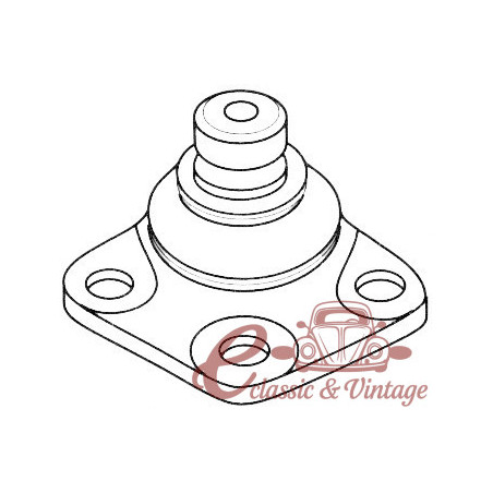 Rotule de suspension (diamètre 17mm) Golf 1 12/77-