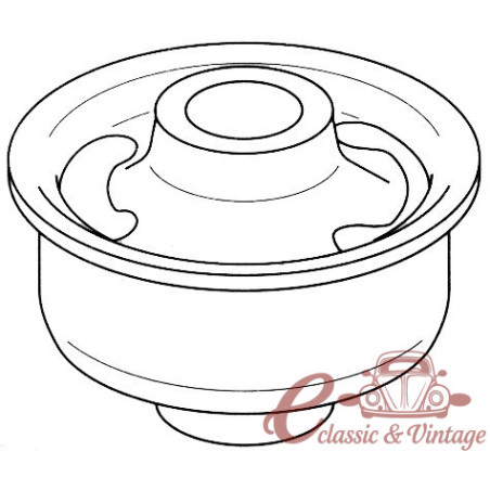 Trapeze silent block 8/83-10/91 1.05-1.8