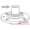 Wheel center for disc 35mm 4/100 8/83-7/87 1.1-1.8