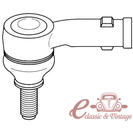 Left steering ball joint 8/83-9/97