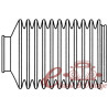 Rack bellows, left or right power steering 1/87-7/95