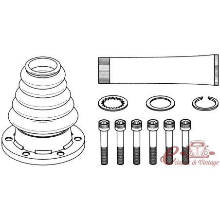 Kit soufflet complet 8/83-10/91 1.8
