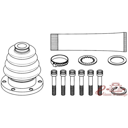 Complete bellows 2/74-7/95 1.0-1.6