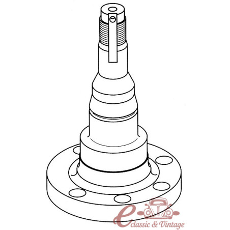 Rear axle stub axle 2/74-9/97