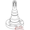 Rear axle stub axle 2/74-9/97