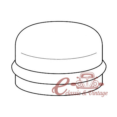 Rear brake cap 2/74-9/97