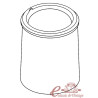 Tub protector amortidor del darrere 8 / 83-9 / 97