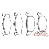 Brake pads 19.70mm 8/95-9/97 1.4-1.9D