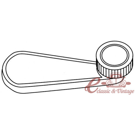 Maneta alçavidres 8 / 83-10/91  Golf 2