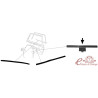 Guia de vidro 8 / 87-10 / 91 Golf 2