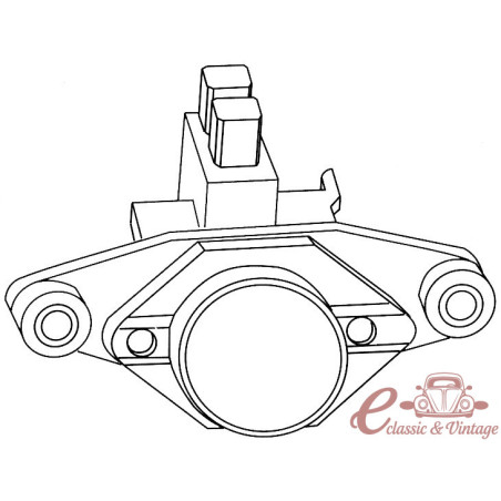 Voltage regulator 14.5 Volts 5/72-7/81 1.1-1.6