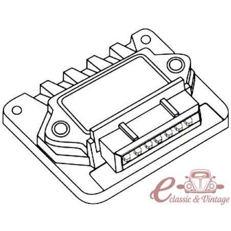 Electronic ignition module TSZ 8/80-10/91