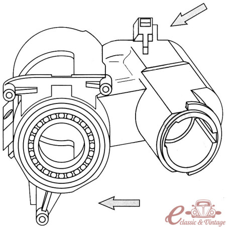 Keyless Ignition Key Lock 8/89-7/94 Golf 2