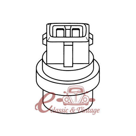 Water temperature probe 2 connections 8/87-7/95