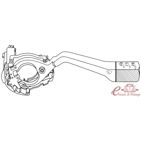 Wiper lever 8/87-7/89