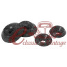 Urethane cups for rear shock absorbers 2/74-7/83