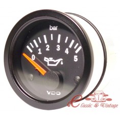 Medidor de pressão de óleo 0-5 bar diam 52 mm VDO