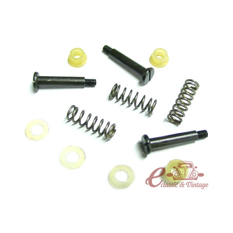 Conjunto de montagem (13 peças) para cerclagem de volante cromado 8 / 60-7 / 71
