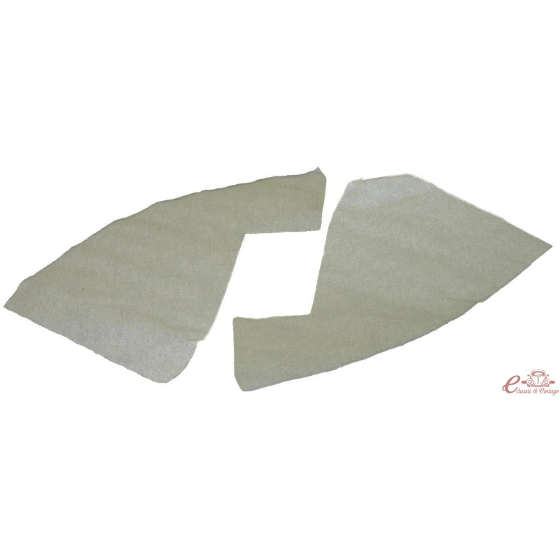 Feltro interior da asa traseira mais à esquerda