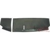 Garniture de tableau de bord 2cv D+G ska noir avec coupe-froid