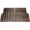 Estofo traseiro de borracha para 2cv velho