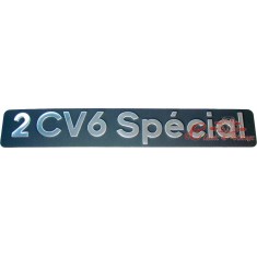Coffre arrière INOX Monogram 2CV6 SPECIAL