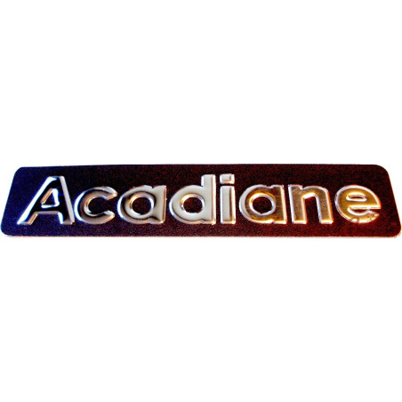 Voltar Monograma ACADIANE