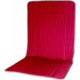 Par de protectores de sillón trasero BAYADERE rojos 