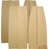 kit 4 lones de jute per banqueta del darrere amb varetes