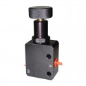 Adjustable brake pressure regulator